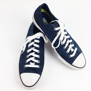 Converse Blue Suede Leather with Lunarlon Skaters
